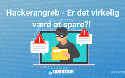 Den voksende trussel om hackerangreb: Er det virkelig værd at spare?